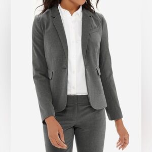 The Limited Blazer | Dark Gray | Size 6